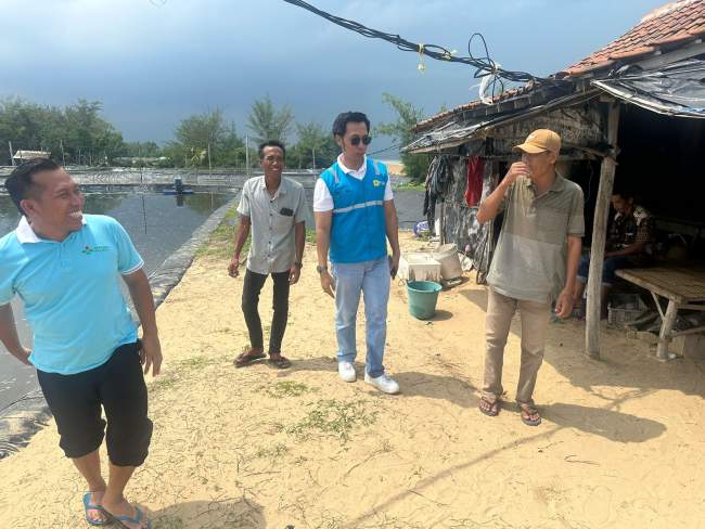 PLN UP3 Madura Dorong Pertumbuhan Industri Tambak Udang di Sumenep dengan Bantuan TJSL