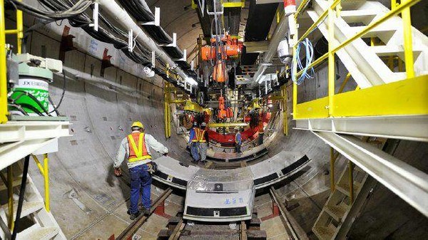 Adhi Karya Garap Terowongan MRT Terdalam di Jakarta