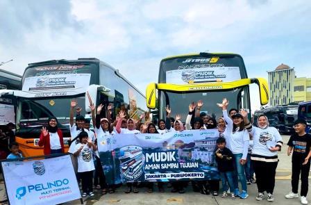 Mudik Gratis Lebaran 2026, Pelindo Kerahkan 161 Bus untuk Angkut 7.570 Pemudik