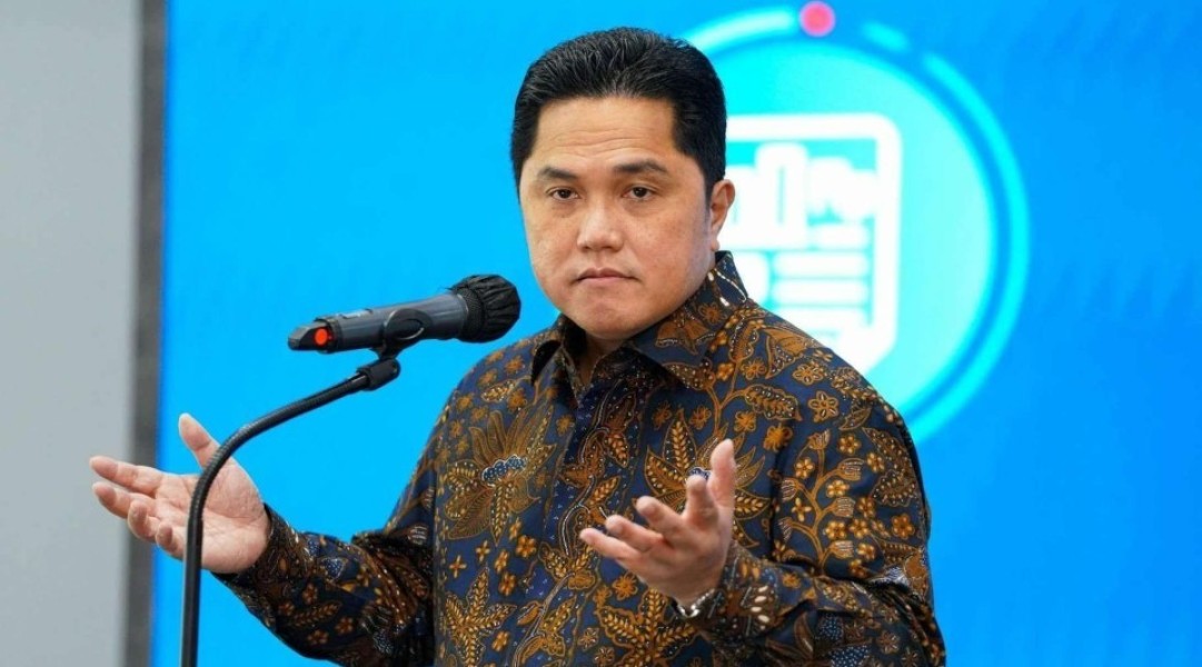 Erick Thohir Beri Semangat Timnas Indonesia Hadapi Arab Saudi