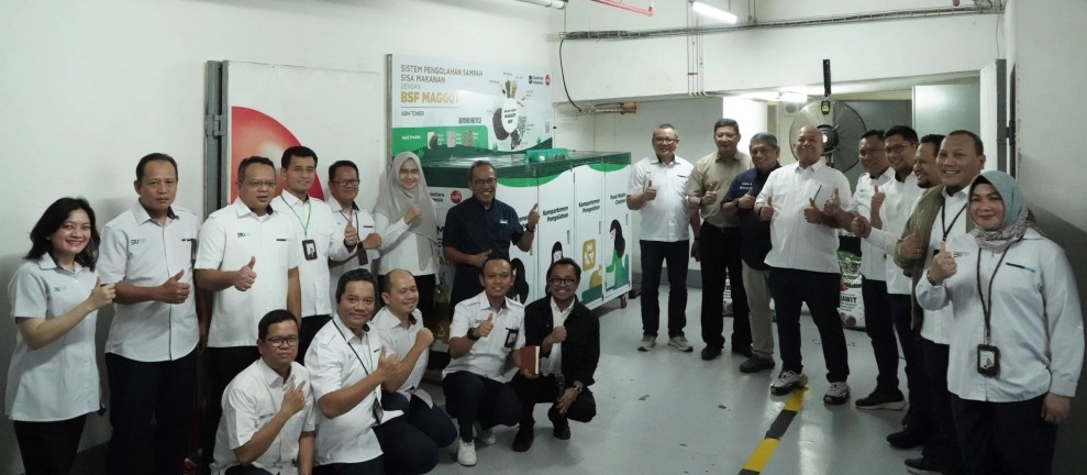 Adhi Karya Wujudkan Lingkungan Hijau dengan Green Box Maggot BSF