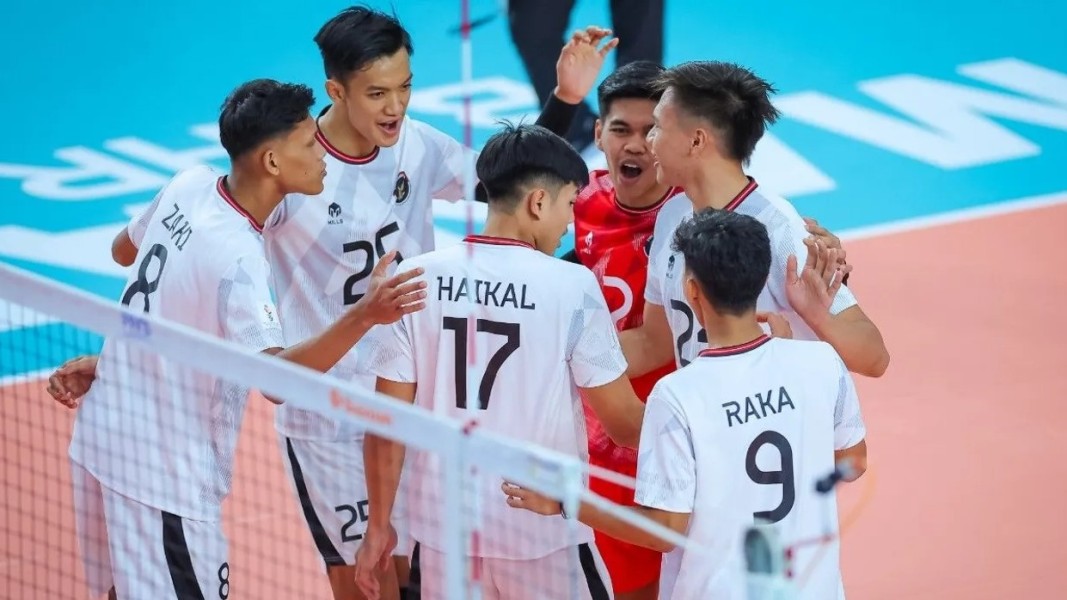 Skuad Voli Indonesia Siap Hadapi Ujian Baru di 8 Besar Asian Youth Games
