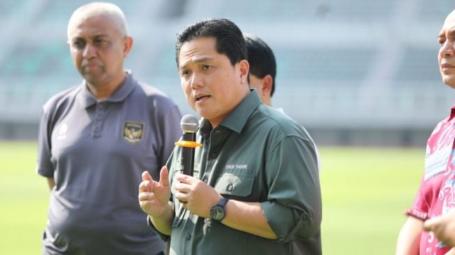 Erick Thohir Berikan Instruksi Khusus untuk Gelandang Timnas Indonesia Jelang Laga Kualifikasi Piala Dunia