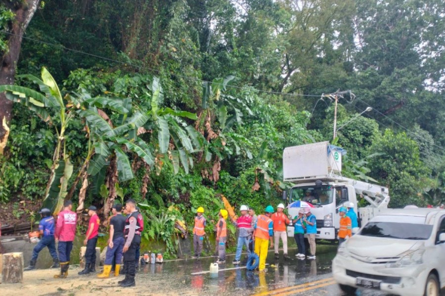 PLN Maluku Cepat Tanggap Atasi Gangguan Listrik Akibat Cuaca Ekstrem di Ambon