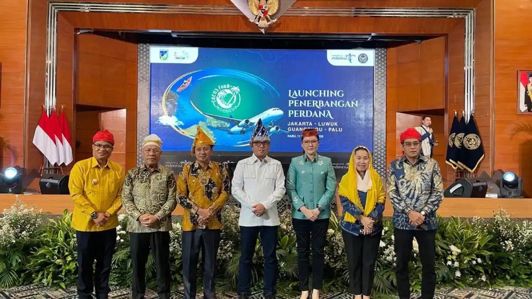 Sulteng Buka Penerbangan Langsung Guangzhou dan Jakarta Dorong Pariwisata