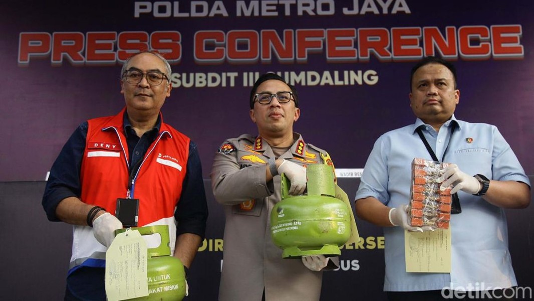 Polda Metro Jaya Ungkap Kasus Penjualan Gas LPG 12 Kg Tak Sesuai Takaran di Bekasi