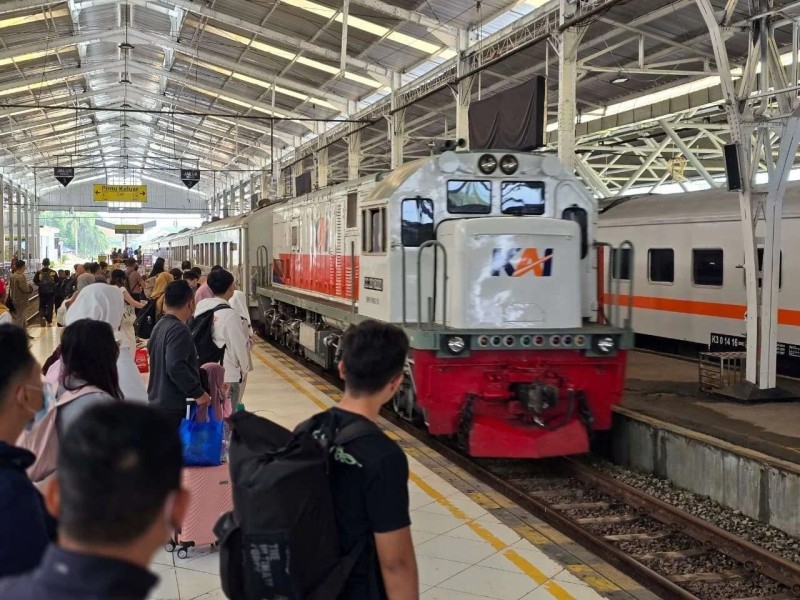 Kereta Api Sumut Catat Lonjakan Penumpang Lebaran 2026 Capai Hampir 200 Ribu