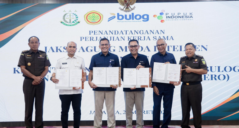 Kejaksaan Agung Gandeng Kementan, Pupuk Indonesia, dan BULOG untuk Swasembada Pangan