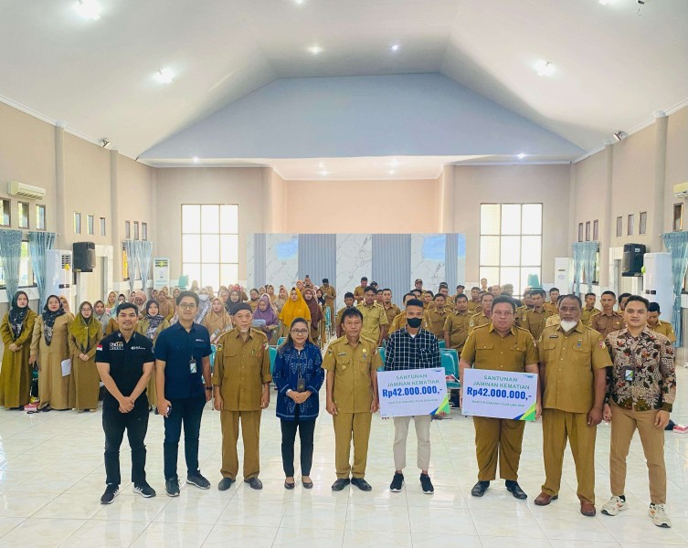 Sembako dari BPJS Ketenagakerjaan Disalurkan untuk Pekerja di Donggala