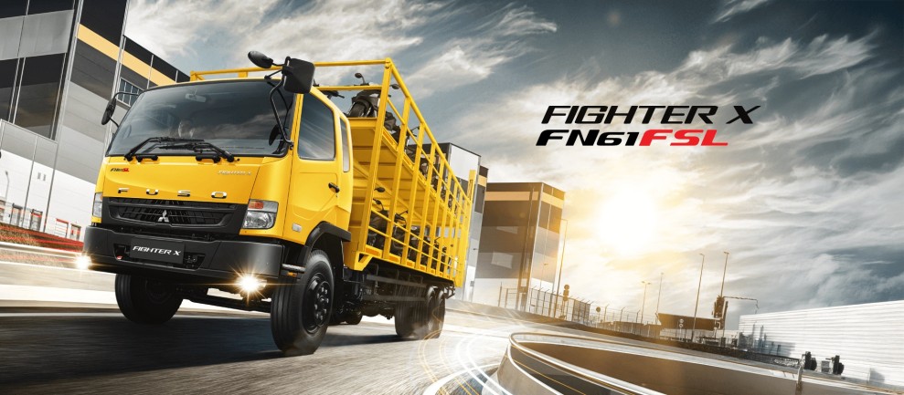 Mitsubishi Fuso Perkenalkan Fighter X FN61FSL untuk Logistik Efisien