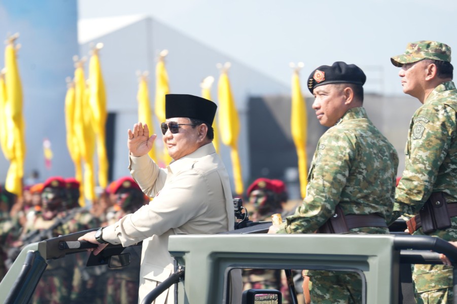 Prabowo Subianto Ajak TNI Terus Berinovasi Hadapi Tantangan dan Teknologi Modern