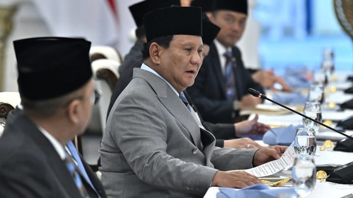 Ratas di Hambalang, Prabowo Tegaskan Penertiban Tambang Ilegal