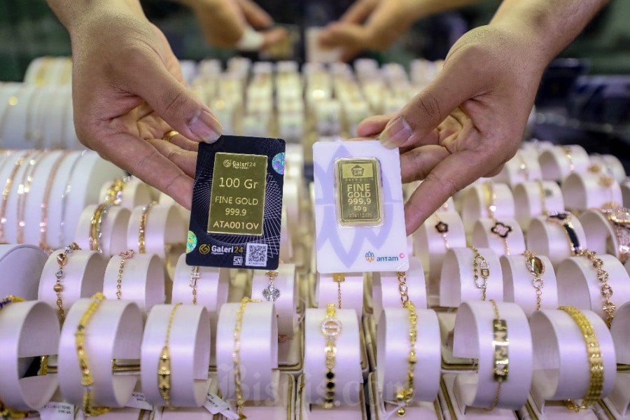 Harga Emas Antam di Pegadaian Melesat, Capai Rp1.735.000 per Gram