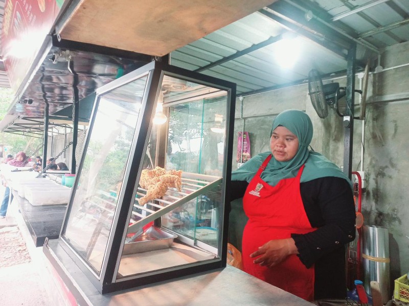 Pedagang Riau Berhasil Raup Rp700 Ribu per Hari Berkat Baznas