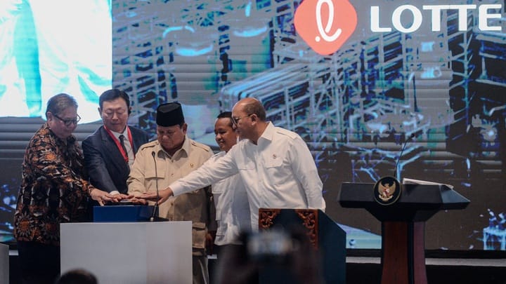 Danantara Negosiasi Saham Proyek Lotte: Rentang 25–30 Persen