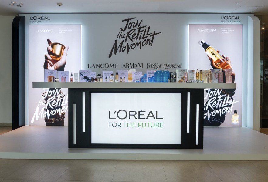L Oreal Gaungkan Tren Refill Kecantikan Ramah Lingkungan