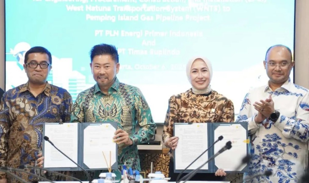 PLN EPI dan Timas Suplindo Bersinergi Membangun Infrastruktur Gas Nasional