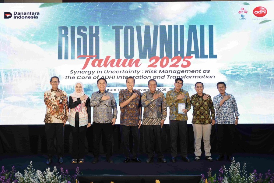 ADHI Karya Gelar Risk Townhall, Dorong Penerapan Manajemen Risiko Terintegrasi untuk Wujudkan Tata Kelola Perusahaan yang Kuat