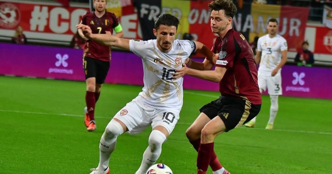 Belgia Gagal Manfaatkan Peluang, Ditahan Imbang Makedonia Utara 0-0