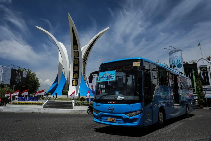 Trans Koetaradja Hadirkan Transportasi Modern dan Gratis di Aceh