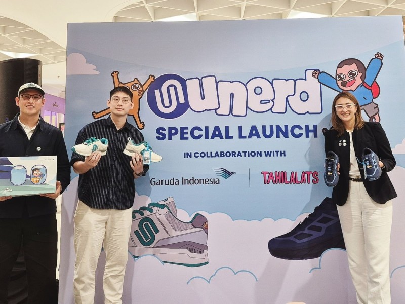 Sinergi Kreatif Tahilalats dan Garuda Indonesia dalam Sepatu UNERD