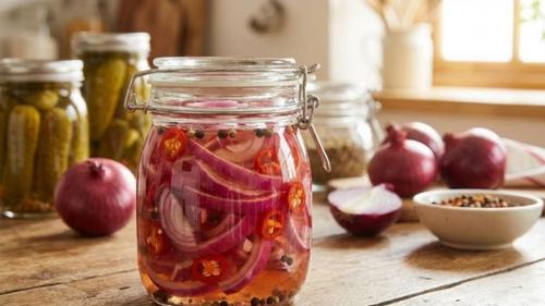 Resep Acar Bawang Merah Segar Pelengkap Hidangan Lezat Kaya Manfaat Alami