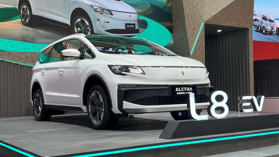 Aletra L8 EV Aero Line Siap Jadi Mobil Keluarga