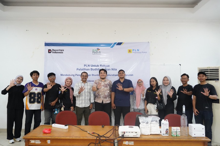 PLN untuk Rakyat: PLN Indonesia Power Gelar Pelatihan Budidaya Ikan Nila di Kelurahan Petamburan untuk Dukung Pengentasan Stunting Anak