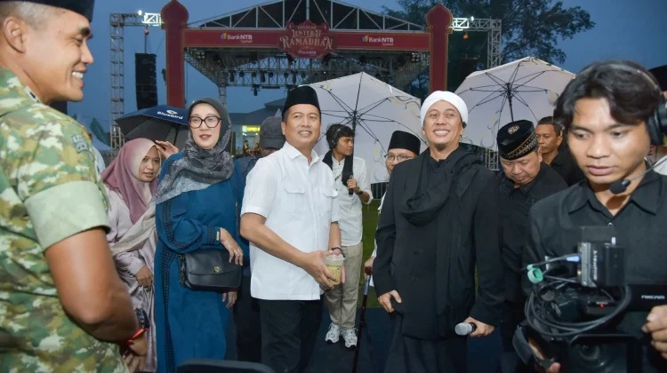 Gema Sholawat Opick Membuka Kemeriahan Gelegar Lentera Ramadan 2026 Lombok Utara