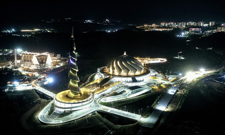 Ribuan Umat Memaknai Tarawih Perdana di Masjid Negara IKN Menyambut Ramadan