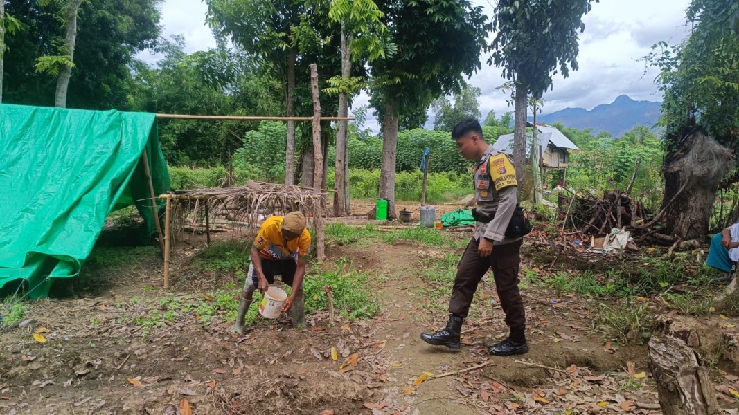 Polri Aktif Dampingi Petani: Wujud Sinergi Jaga Ketahanan Pangan di Kabupaten Sigi