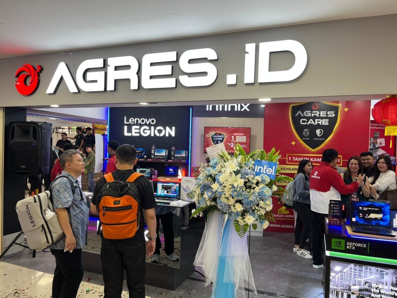 Grand Opening Agres.ID Plaza Jambu Dua Bogor, Surganya Laptop Resmi dan Promo Melimpah