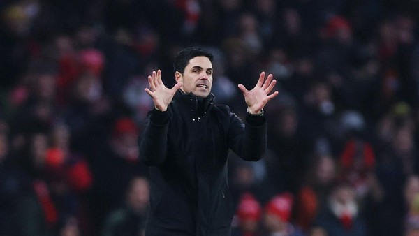 Arteta Belum Menyerah Kejar Liverpool yang Kian Kokoh di Puncak Klasemen Premier League