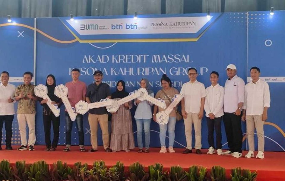 Pesona Kahuripan Group Gelar Akad Kredit Massal dan Bakti Sosial di Perumahan Bogor