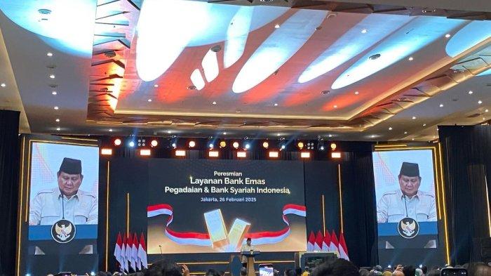 Prabowo Subianto Resmikan Bank Emas Pertama di Indonesia: Langkah Transformasi Ekonomi Syariah