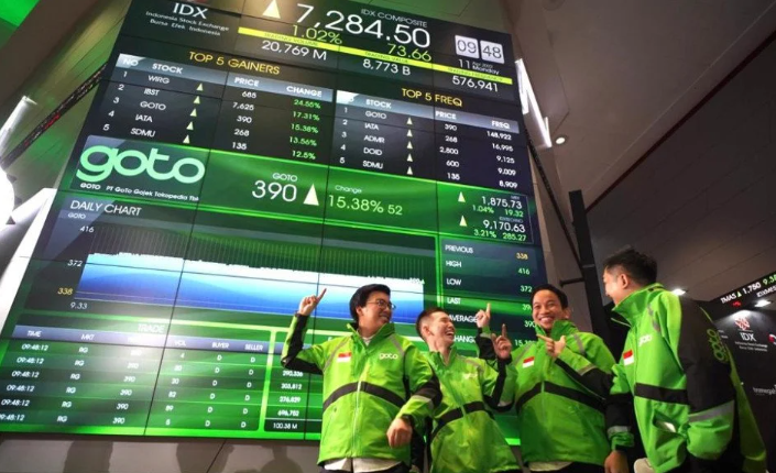 IHSG Melemah 0,79%, GOTO Jadi Pemberat Utama di Pasar Saham