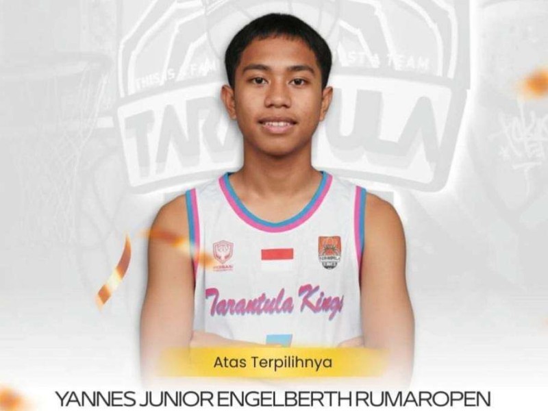 Bakat Emas Biak Uno Rumaropen Menuju Panggung Basket Nasional Lewat Beasiswa