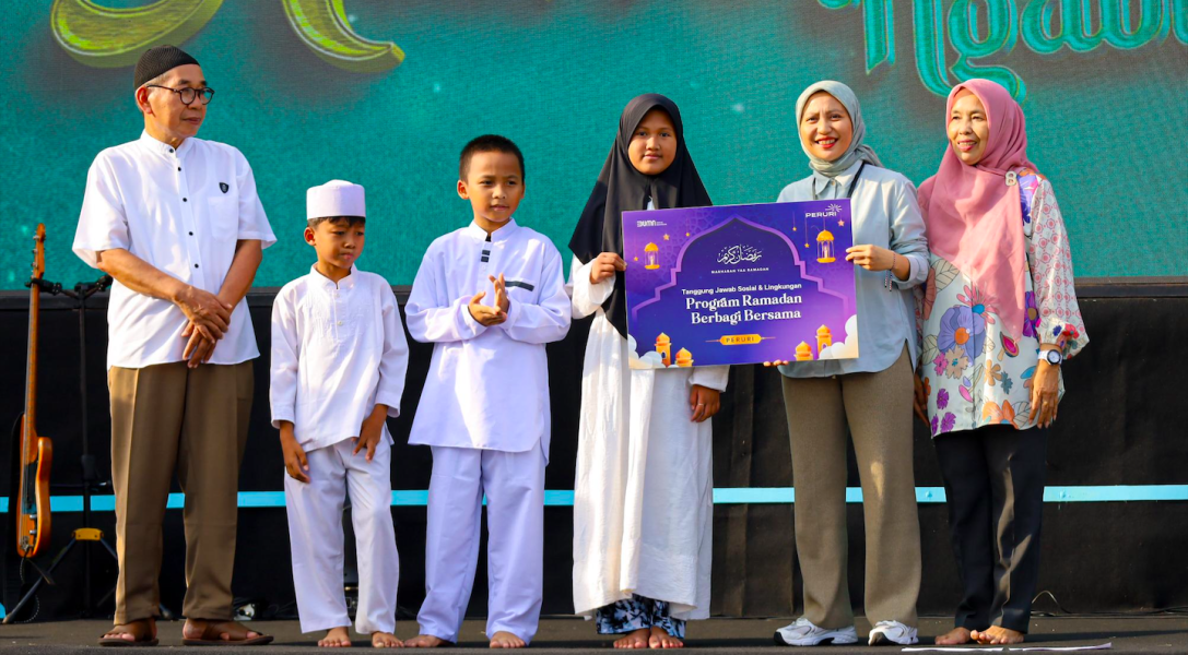 PERURI Wujudkan Semangat Berbagi Ramadhan dengan Santunan dan Kesempatan bagi UMKM Lokal