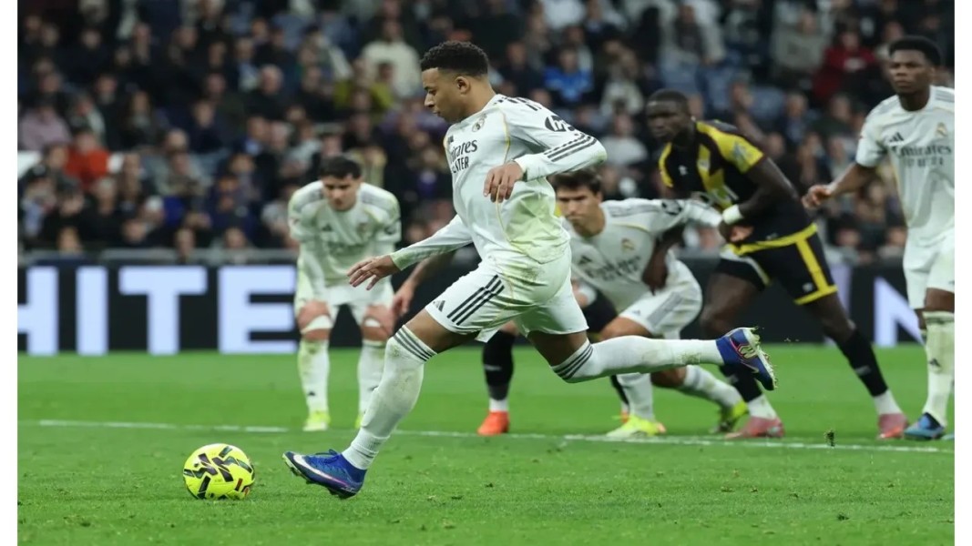 Drama Menit Akhir di Bernabeu Eksekusi Penalti Kylian Mbappe Tumbangkan Rayo Vallecano