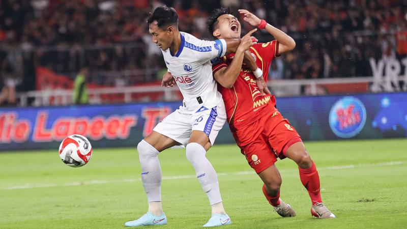 Persija Tumbang di GBK Arema Menang Persib dan Borneo Kian Menjauh