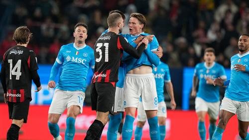 Piala Super Italia Napoli Singkirkan Milan Duel Panas Conte Allegri