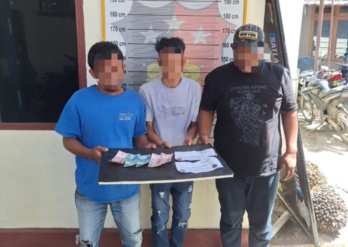 Polsek Indrapura Ringkus Dua Pria Pelaku Pencurian Sepeda Motor di Jembatan Fly Over Indrapura