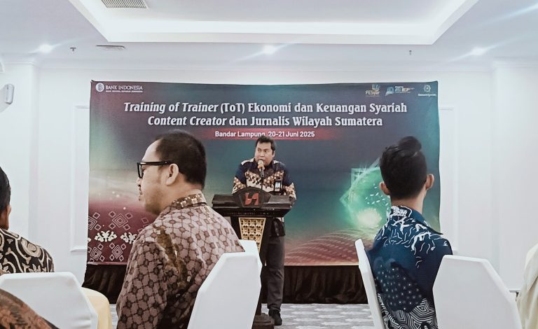 Bank Indonesia Lampung Gelar Training of Trainers untuk Content Creator dan Jurnalis