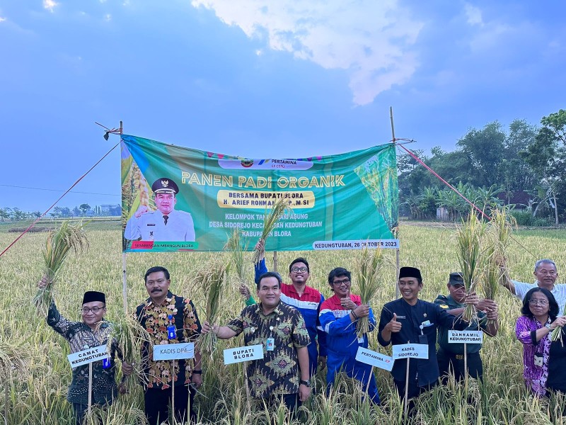 Pertamina EP Cepu Wujudkan Ketahanan Pangan Lewat Pertanian Organik Blora