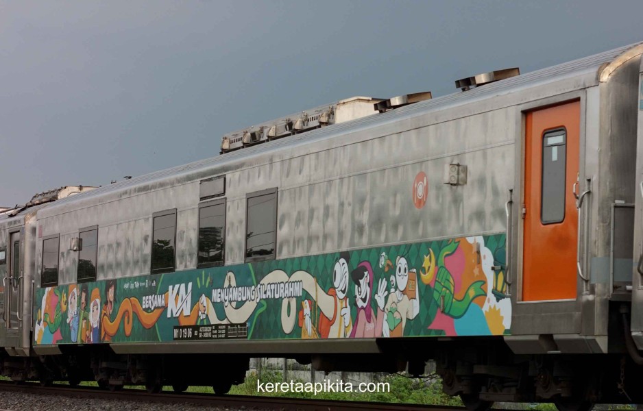 Viral, Kereta Api Berhiaskan Kartun Siap Temani Liburan Sekolah Kamu