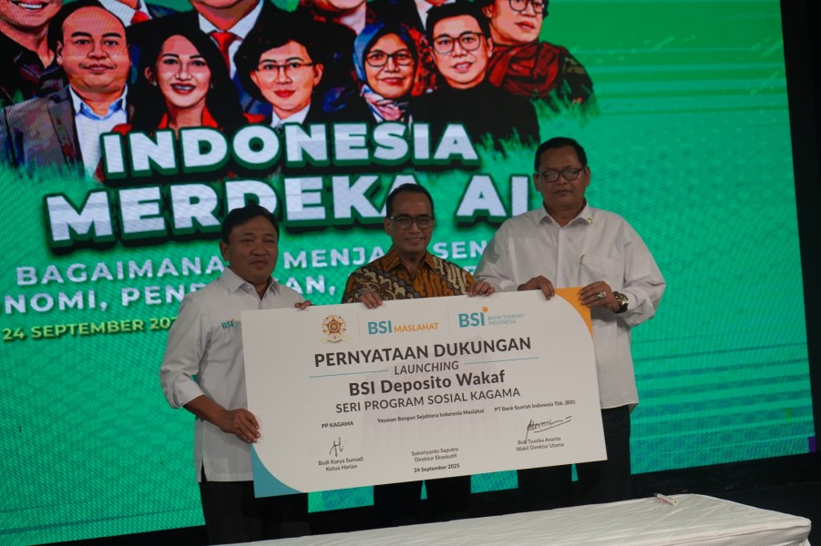 BSI dan KAGAMA Luncurkan Deposito Wakaf, Inisiasi Dana Abadi untuk Renovasi Rumah Singgah