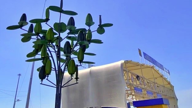 Adhi Karya Kenalkan Hybrid Wind Tree Pertama di Indonesia