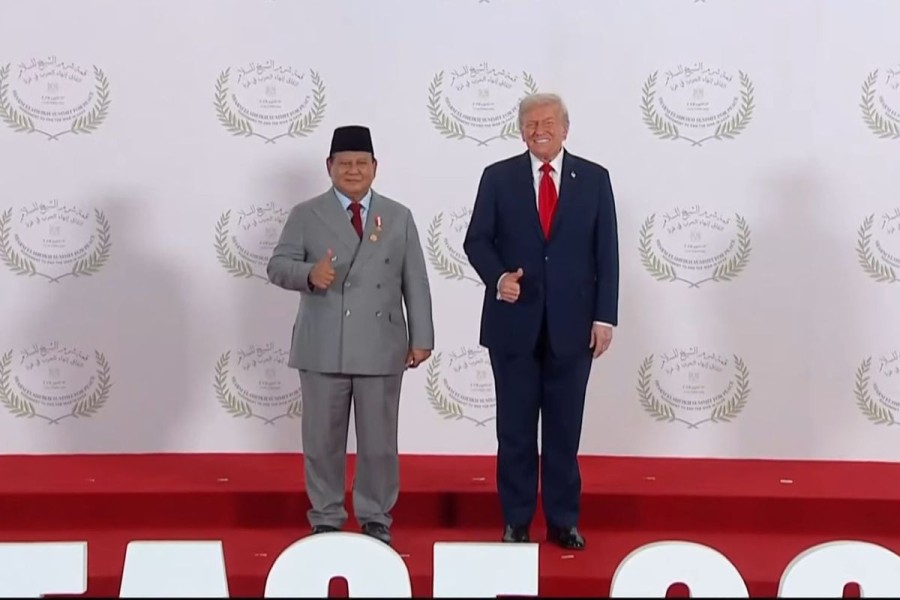 Trump Apresiasi Prabowo di KTT Gaza, Sebut Sosok Luar Biasa