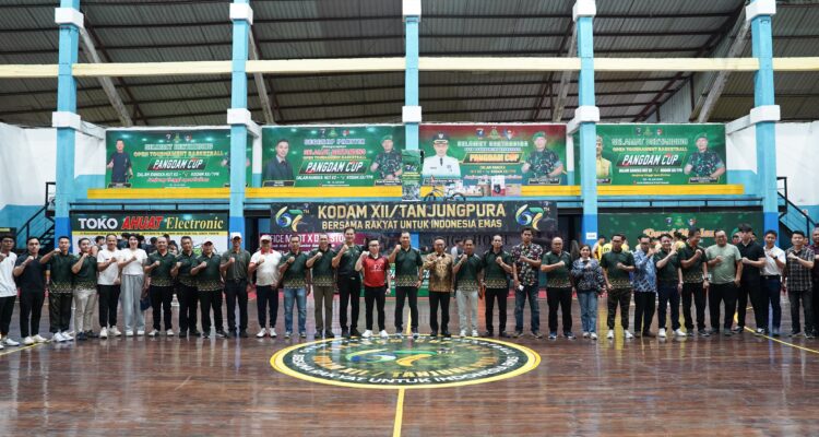 Turnamen Basket Pangdam Cup Diikuti 58 Tim Berkompetisi