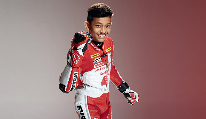 Profil Veda Ega Pratama, Juara MotoGP Muda Indonesia